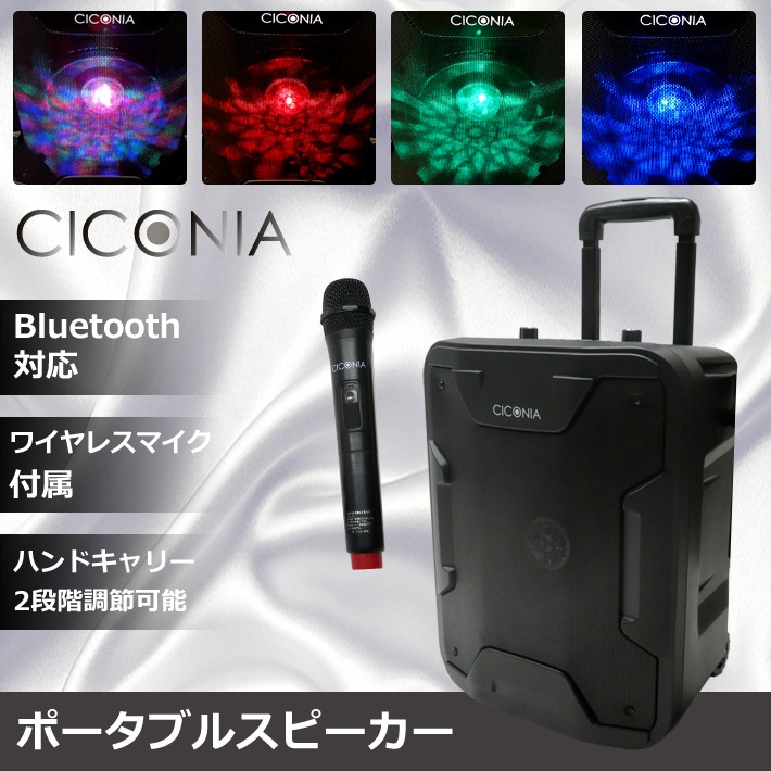 CICONIA　ポータブルスピーカー TY-1800